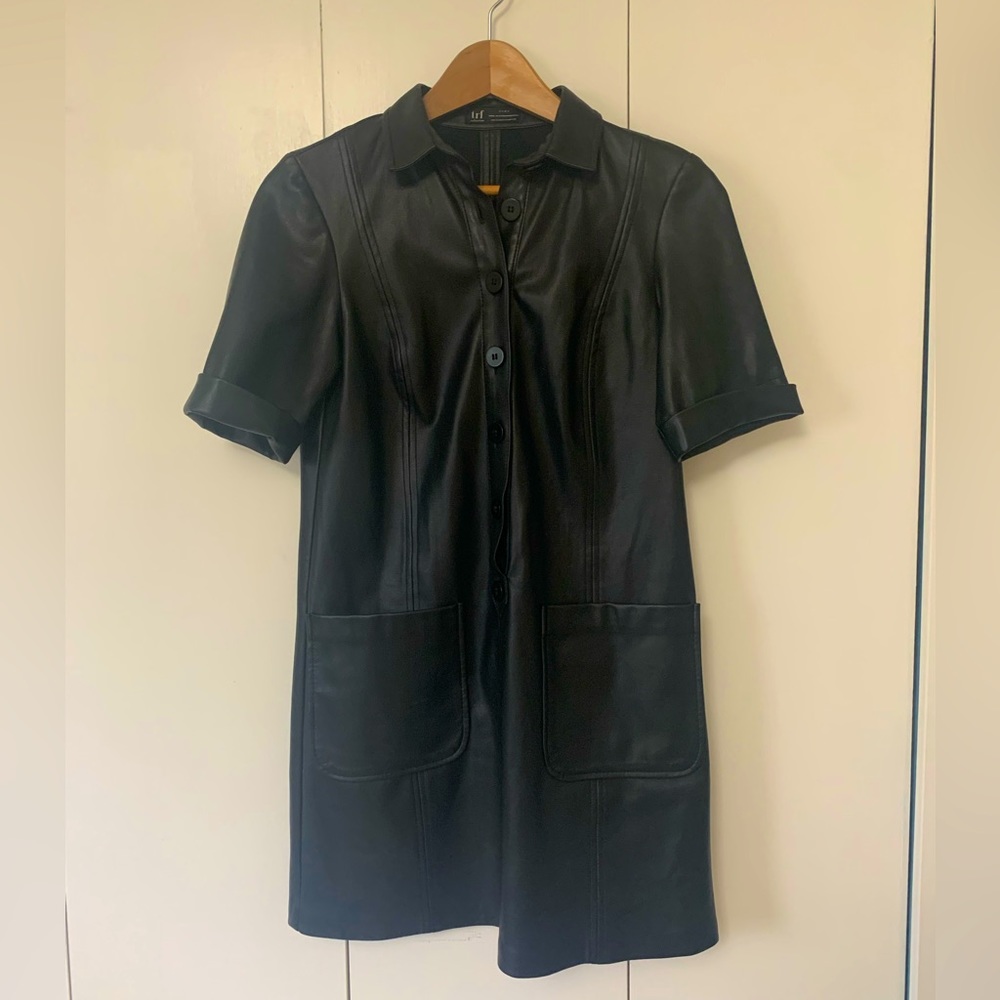 Zara Leather Dress